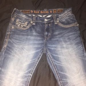 Rock revival straight jeans